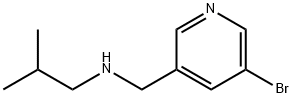 N-((5-브로모피리딘-3-일)메틸)-2-메틸프로판-1-아민 구조식 이미지