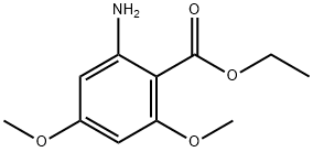 에틸2-aMino-4,6-디메톡시벤조에이트 구조식 이미지