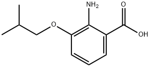 2-aMino-3-isobutoxybenzoic acid Structure