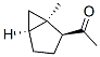 Ethanone, 1-(1-methylbicyclo[3.1.0]hex-2-yl)-, (1alpha,2beta,5alpha)- (9CI) Structure