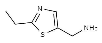 (2-ethylthiazol-5-yl)MethanaMine 구조식 이미지