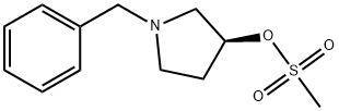 (S)-1-BENZYL-3-MESYLOXY PYRROLIDINE Structure