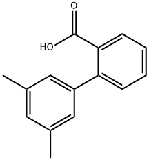 2-(3,5-DiMethylphenyl)benzoic acid Structure