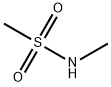 N-Methyl methanesulfonamide 구조식 이미지