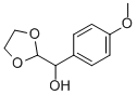 [1,3]DIOXOLAN-2-YL-(4-METHOXY-PHENYL)-METHANOL 구조식 이미지