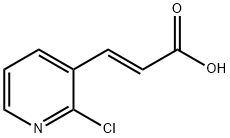 3-(2-CHLORO-3-PYRIDYL)ACRYLIC ACID Structure