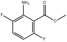 Methyl 2-amino-3,6-difluorobenzoate 구조식 이미지