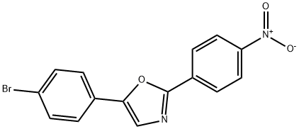5-(4-BROMO-PHENYL)-2-(4-NITRO-PHENYL)-OXAZOLE Structure