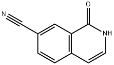 1-oxo-1,2-dihydroisoquinoline-7-carbonitrile Structure
