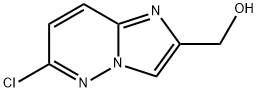 6-Chloro-iMidazo[1,2-b]pyridazineMethanol Structure