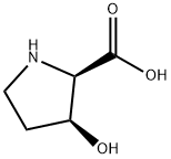 (+)-CIS-(2R,3S)-3-Hydroxyproline Structure