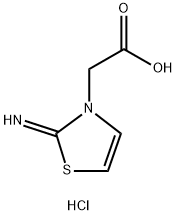 (2-IMINO-THIAZOL-3-YL)-ACETIC ACID DIHYDROCHLORIDE Structure