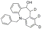 5-Benzyl-10-hydroxy-10,11-dihydro-5H-dibenz[b,f]azepine-d3 구조식 이미지