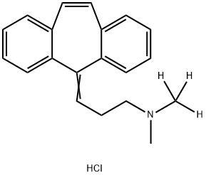 사이클로벤자프린-d3HCl 구조식 이미지