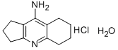 2,3,5,6,7,8-Hexahydro-1H-cyclopenta[b]quinolin-9-amine hydrochloride hydrate (1:1:1) 구조식 이미지