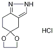 2',4',6',7'-tetrahydrospiro[1,3-dioxolane-2,5'-indazole] hydrochloride Structure