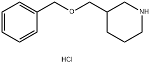 3-[(BENZYLOXY)METHYL]PIPERIDINE HYDROCHLORIDE Structure