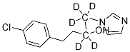 4-(4-Chlorophenyl)-1-imidazol-1-yl-(butan-D5)-2-ol 구조식 이미지
