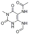 5-아세틸-d3-아미노-6-포르밀아미노-3-메틸우라실(또한A168213참조) 구조식 이미지
