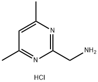 C-(4,6-Dimethyl-pyrimidin-2-yl)-methylamine dihydrochloride Structure