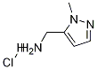 (1-메틸-1H-피라졸-5-일)메탄나민염산염 구조식 이미지