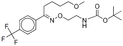 N-Boc Fluvoxamine-d3 구조식 이미지