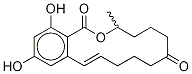 rac Zearalenone-d6 Structure