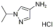 1-Isopropyl-1H-pyrazol-4-aMine hydrochloride Structure