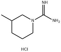 3-Methyl-piperidine-1-carboxamidine hydrochloride Structure