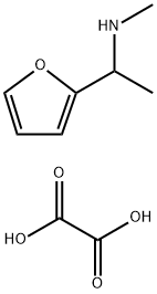 (1-FURAN-2-YL-ETHYL)-METHYL-AMINE OXALATE 구조식 이미지