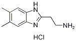 2-(5,6-Dimethyl-1H-benzoimidazol-2-yl)-ethylaminehydrochloride Structure