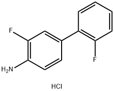 2',3-Difluoro[1,1'-biphenyl]-4-ylaminehydrochloride 구조식 이미지