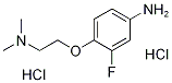 N-[2-(4-Amino-2-fluorophenoxy)ethyl]-N,N-dimethylamine dihydrochloride Structure