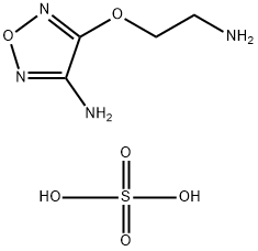 4-(2-Amino-ethoxy)-furazan-3-ylamine sulfate Structure