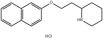 2-[2-(2-Naphthyloxy)ethyl]piperidine hydrochloride 구조식 이미지