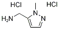C-(2-메틸-2H-피라졸-3-일)-메틸아민디하이드로클로라이드 구조식 이미지