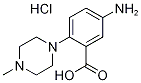 5-Amino-2-(4-methyl-piperazin-1-yl)-benzoic acidhydrochloride Structure