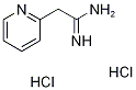 2-pyridin-2-ylethanimidamide dihydrochloride 구조식 이미지