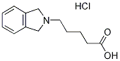 5-(1,3-DIHYDRO-ISOINDOL-2-YL)-PENTANOIC ACIDHYDROCHLORIDE Structure