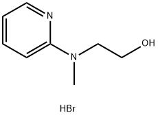 2-(Methyl-pyridin-2-yl-amino)-ethanol hydrobromide 구조식 이미지