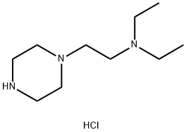 Diethyl-(2-piperazin-1-yl-ethyl)-aminedihydrochloride Structure