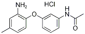 N-[3-(2-Amino-4-methylphenoxy)phenyl]acetamidehydrochloride Structure