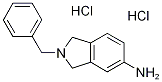 2-BENZYL-2,3-DIHYDRO-1H-ISOINDOL-5-YLAMINEDIHYDROCHLORIDE 구조식 이미지