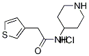 N-피페리딘-4-일-2-티오펜-3-일-아세타마이드염산염 구조식 이미지