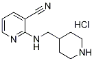 2-[(피페리딘-4-일메틸)-aMino]-니코티노니트릴하이드로클로라이드 구조식 이미지