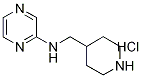 Piperidin-4-ylMethyl-pyrazin-2-yl-aMine hydrochloride, 98+% C10H17ClN4, MW: 228.72 구조식 이미지
