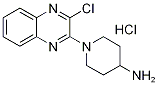 1-(3-클로로-퀴녹살린-2-일)-피페리딘-4-일라민염산염 구조식 이미지