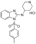 피페리딘-4-일-[1-(톨루엔-4-술포닐)-1H-벤조이미다졸-2-일]-아민염산염 구조식 이미지