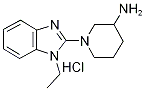 1-(1-에틸-1H-벤조이미다졸-2-일)-피페리딘-3-일라민염산염 구조식 이미지