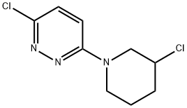 3-chloro-6-(3-chloropiperidin-1-yl)pyridazine Structure